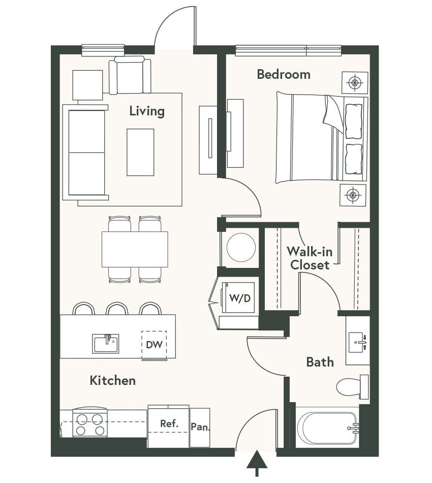 A2 floor plan