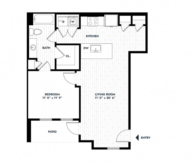 1A floor plan
