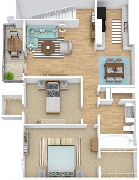 SANTA FE floor plan