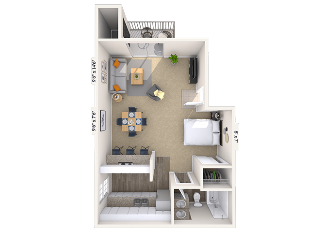 Edwards floor plan