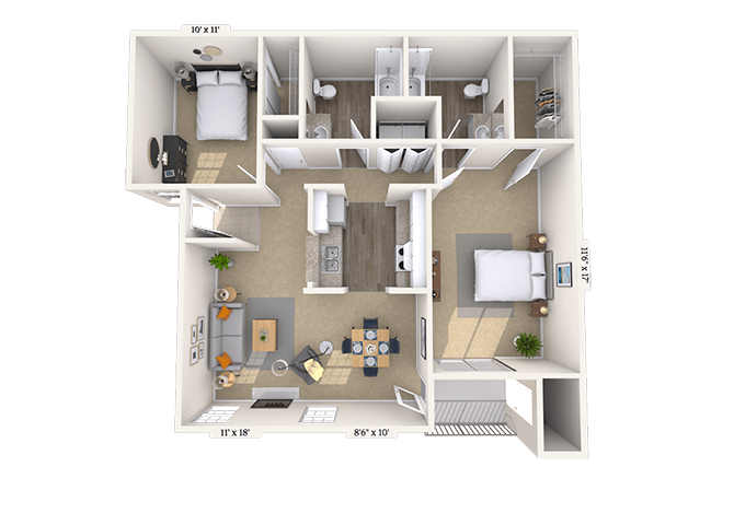 Campbell floor plan