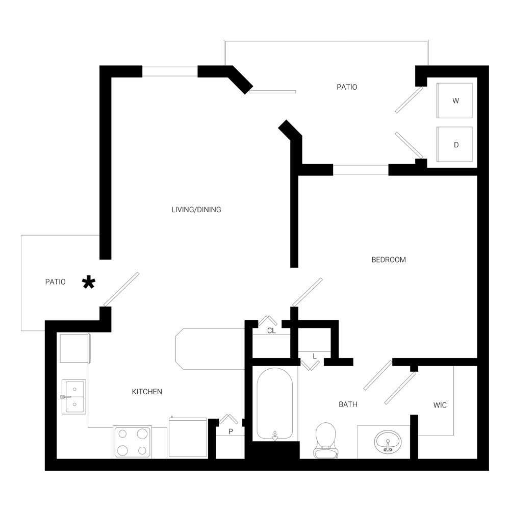 A1 floor plan