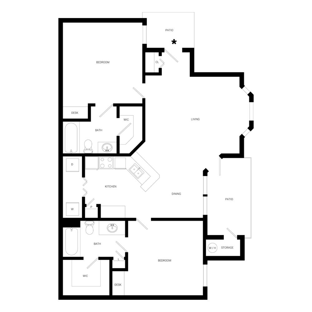 B2 floor plan