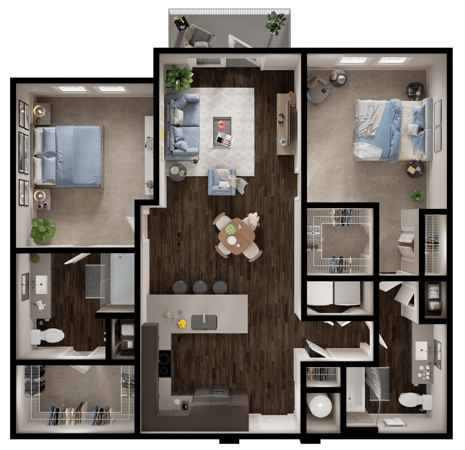 B2 floor plan