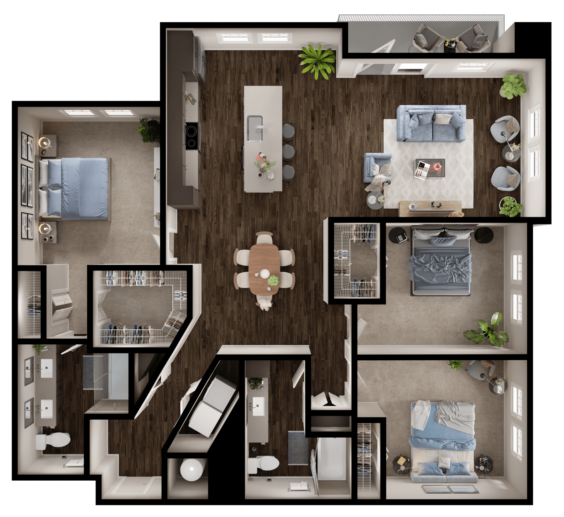 C1 floor plan