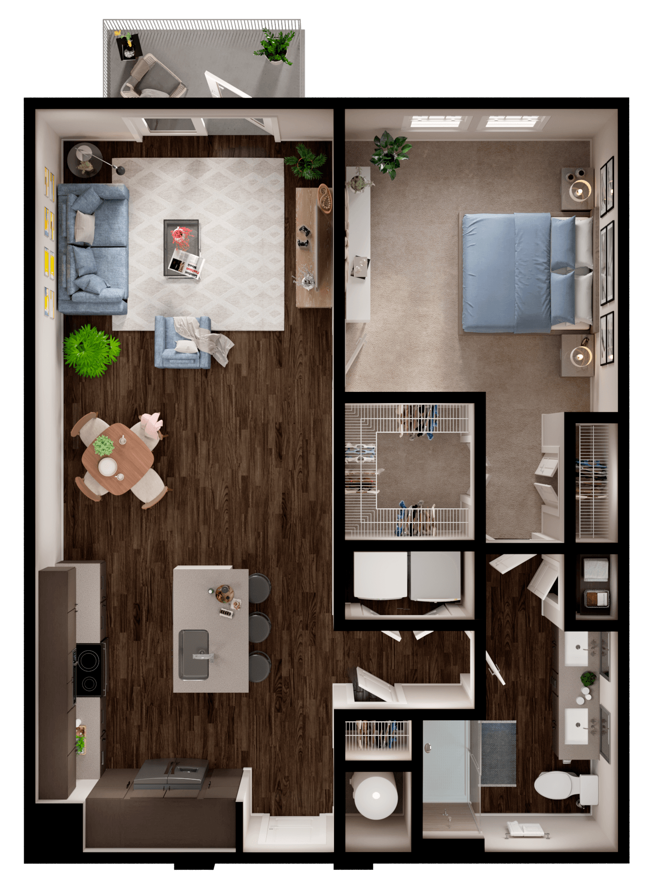 A6 floor plan