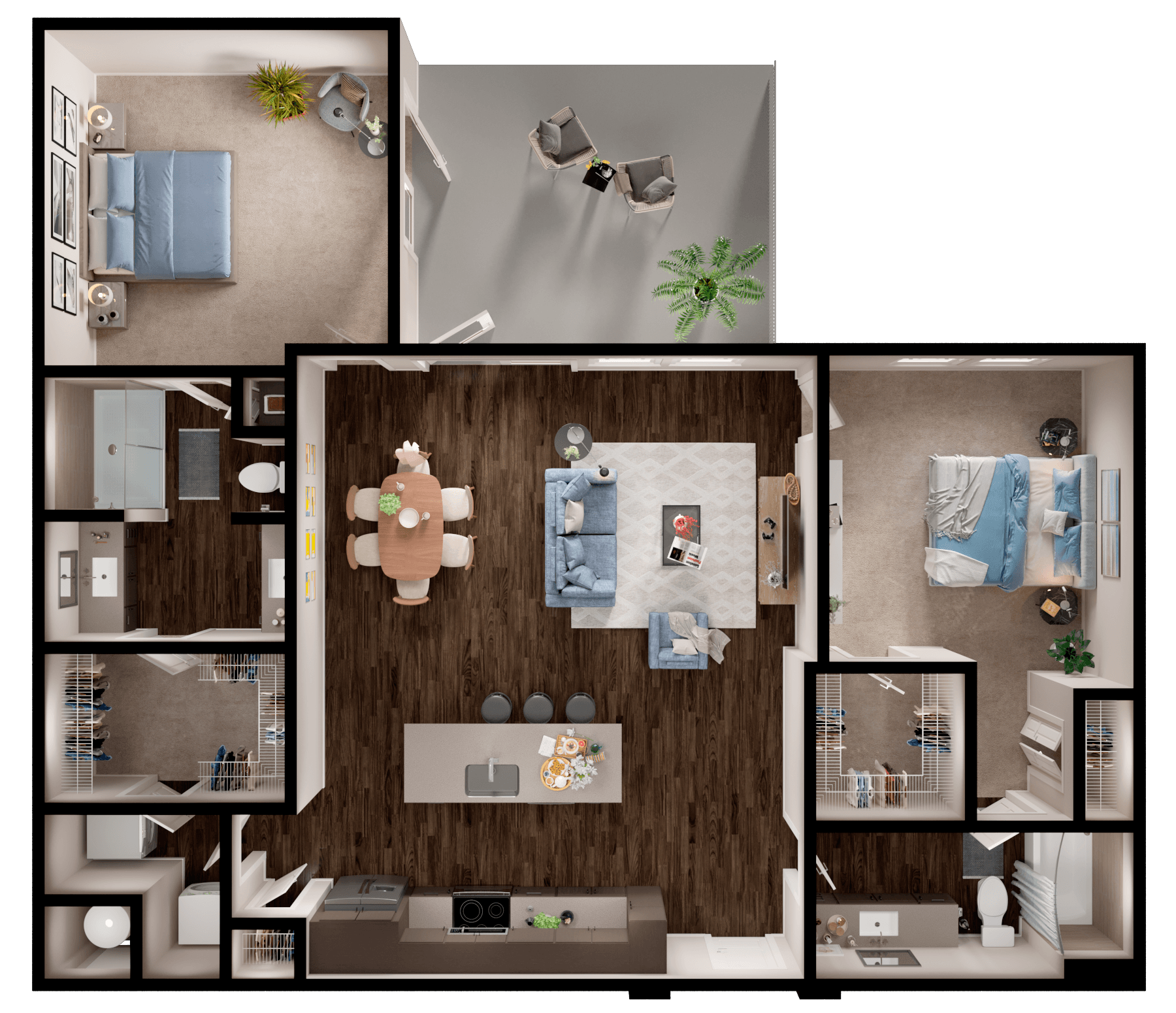B6 floor plan