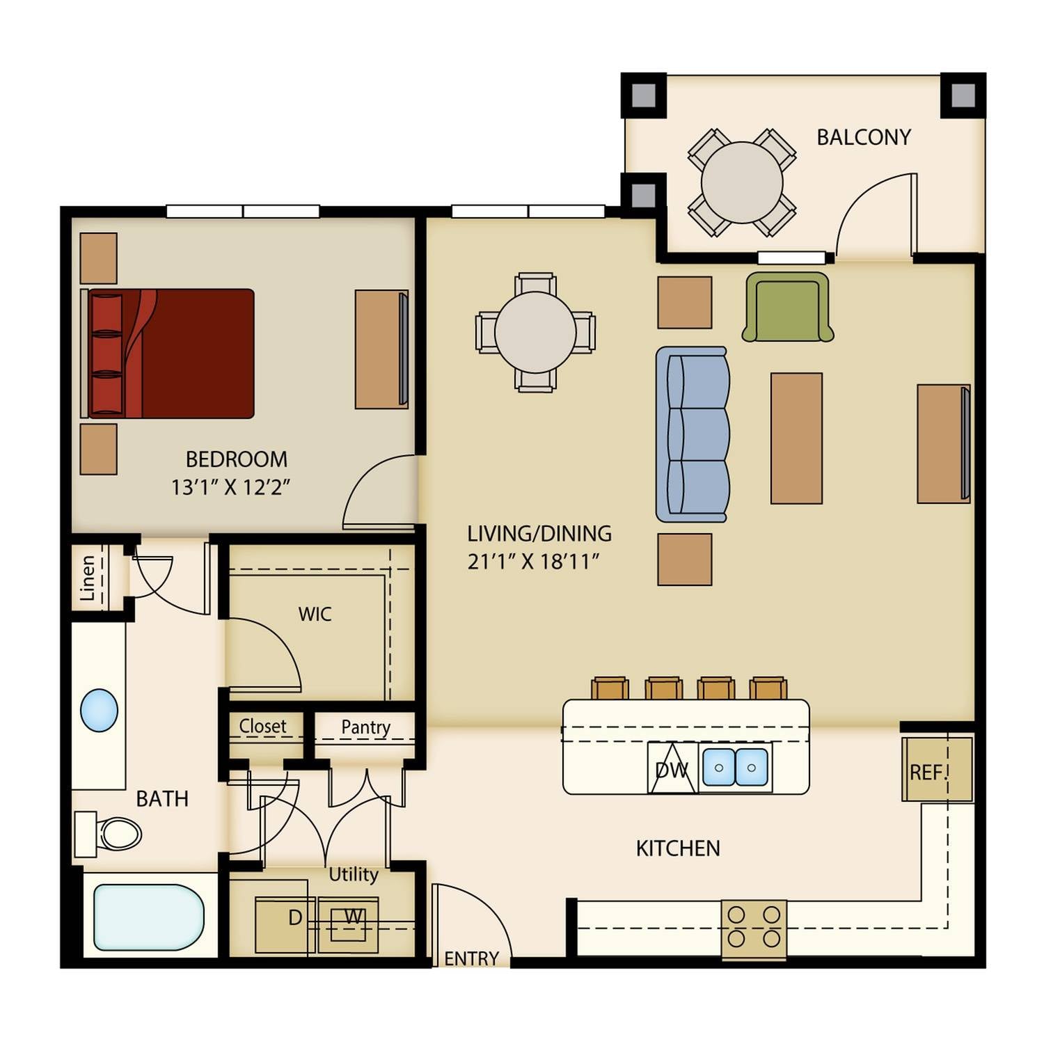 A9 floor plan