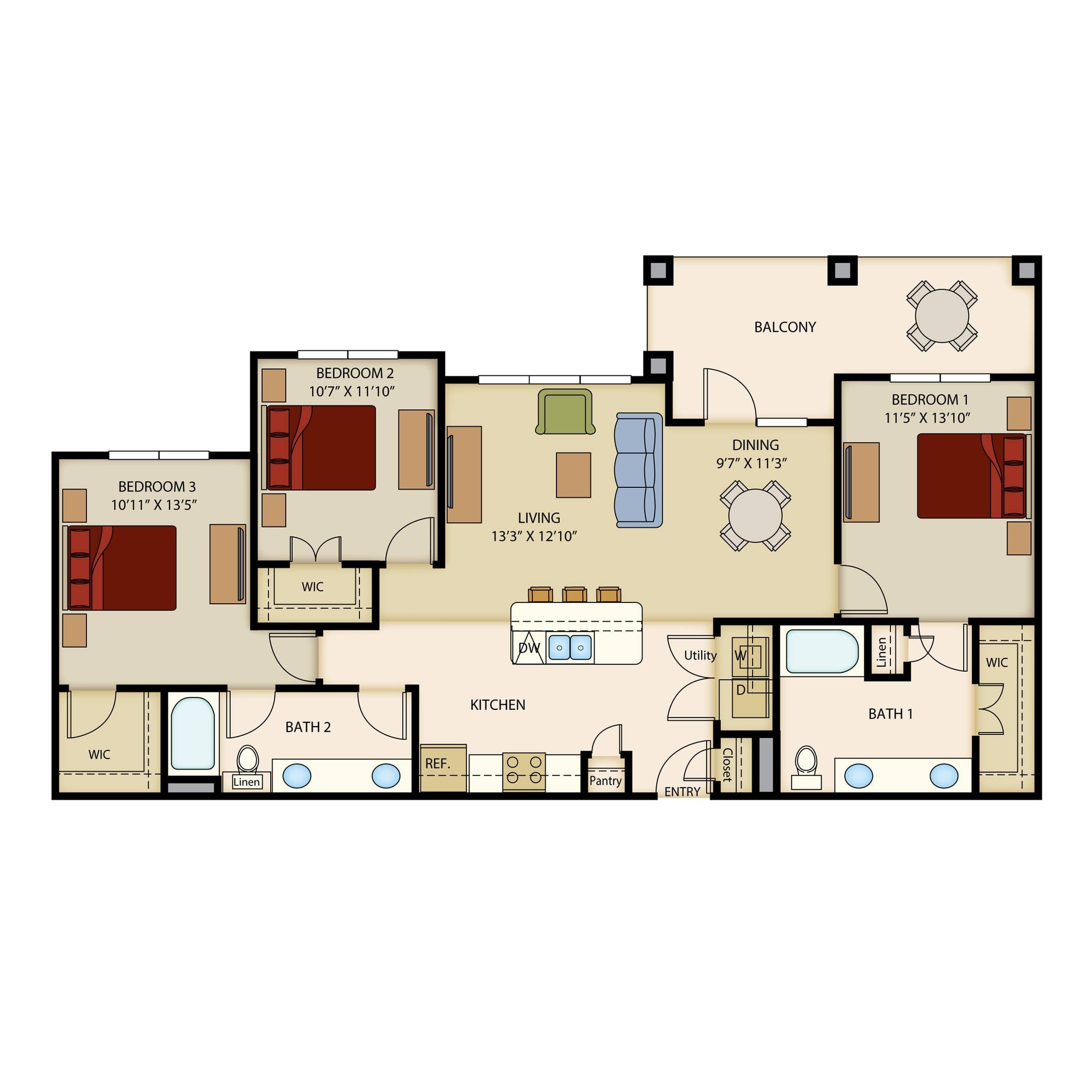 C1 floor plan