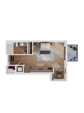 0x1-The Louie floor plan