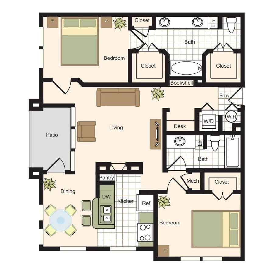 C1 floor plan