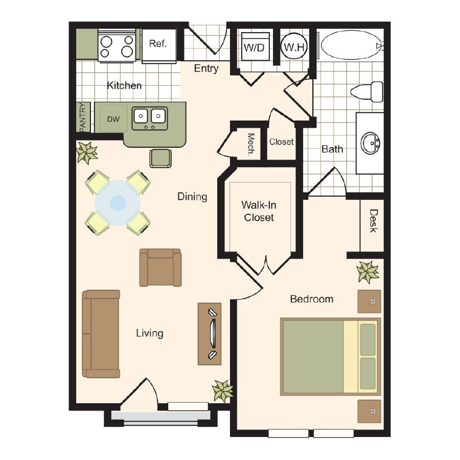 A1 floor plan