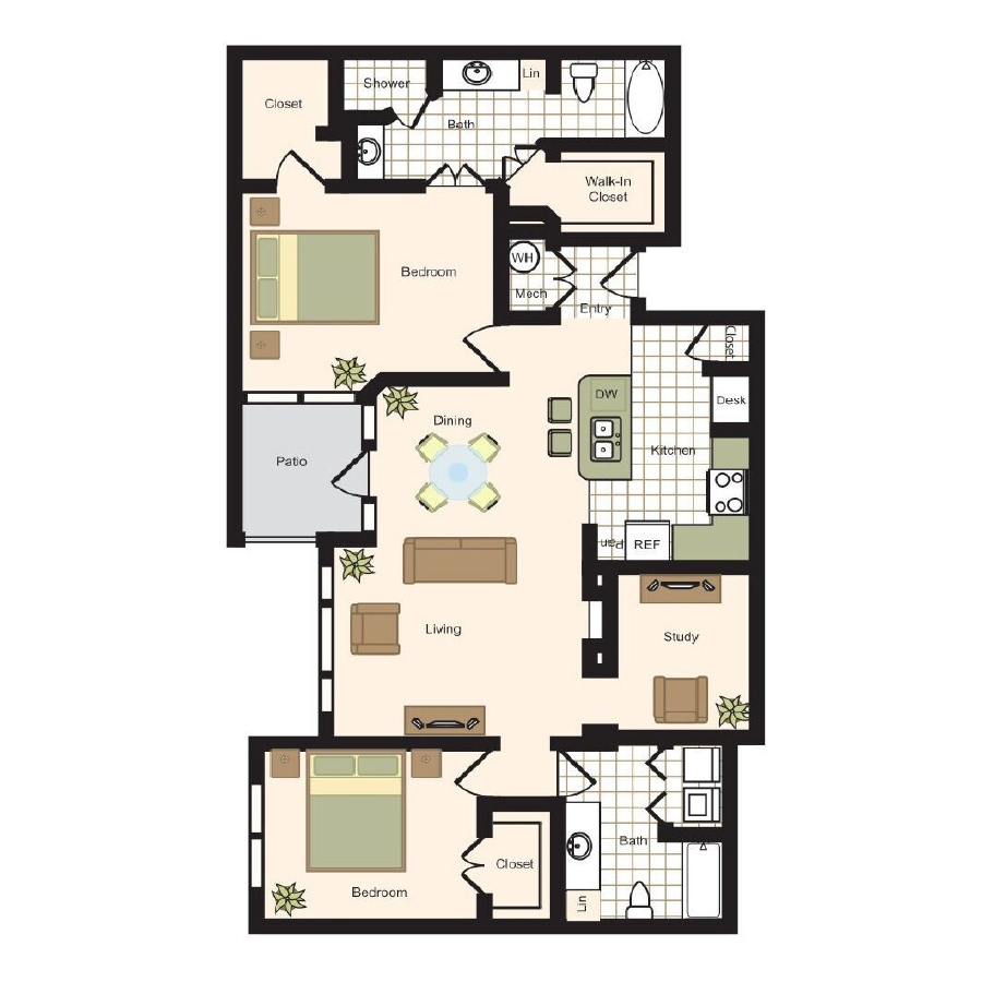C2 floor plan