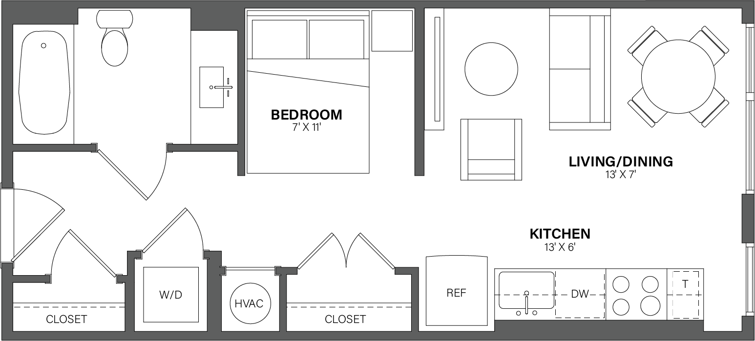 Studio-S18 floor plan