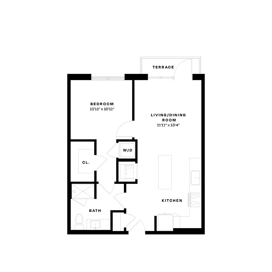 A13 floor plan