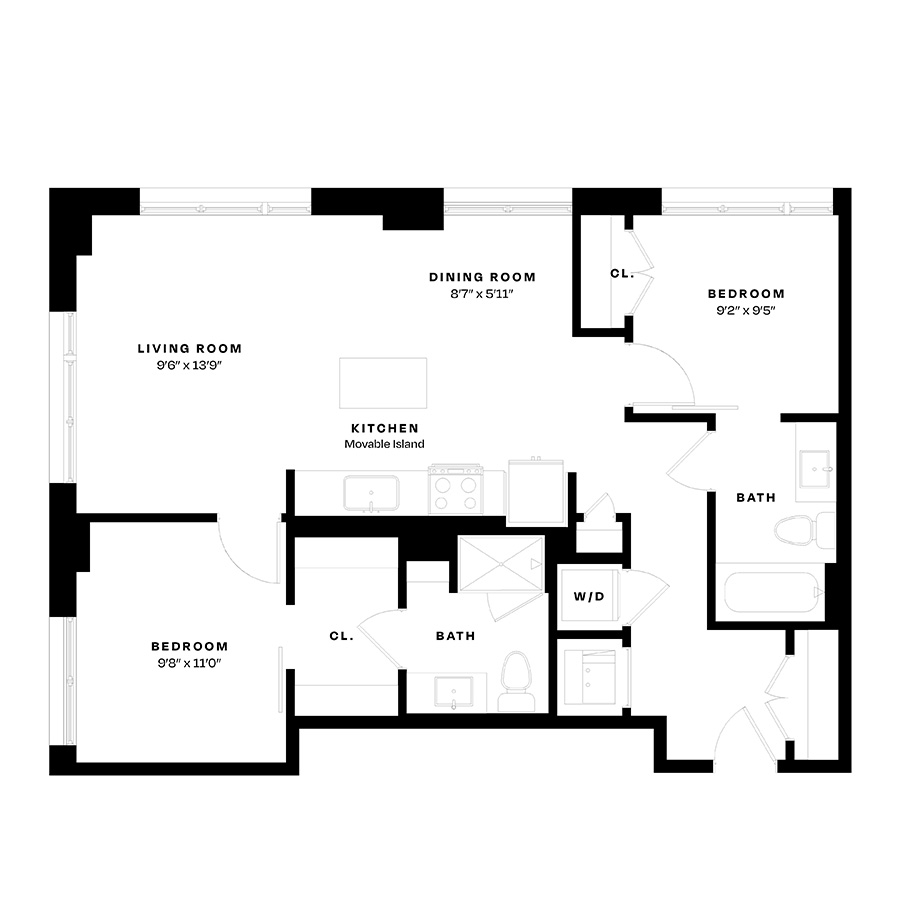 B6 floor plan