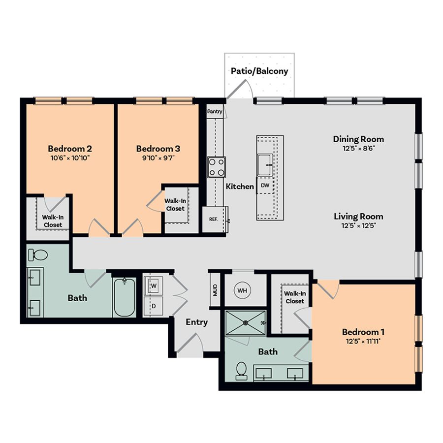 C1B floor plan