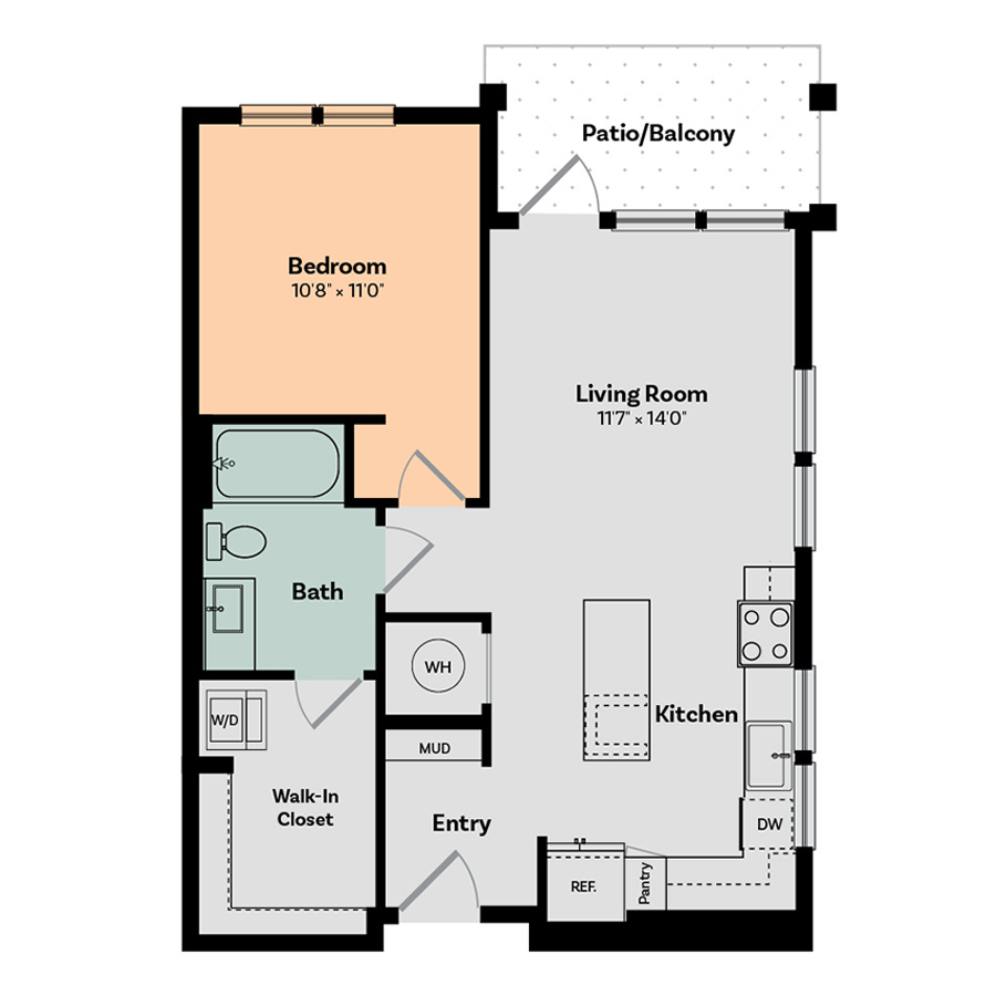 A2 floor plan