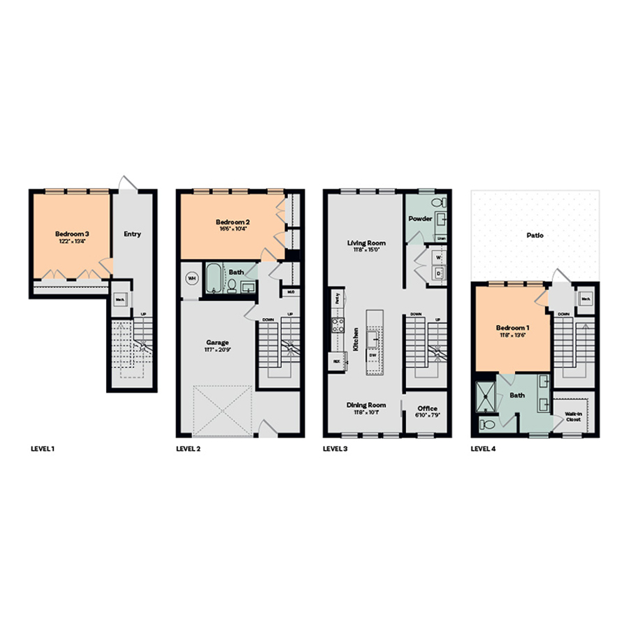 CH-1 floor plan