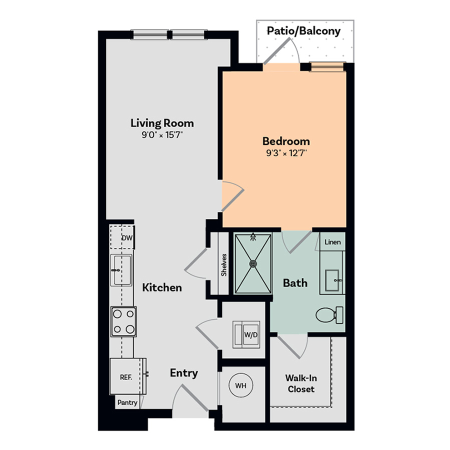 A1 floor plan