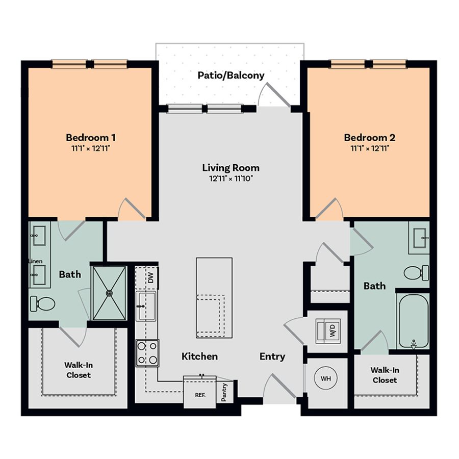 B2 floor plan