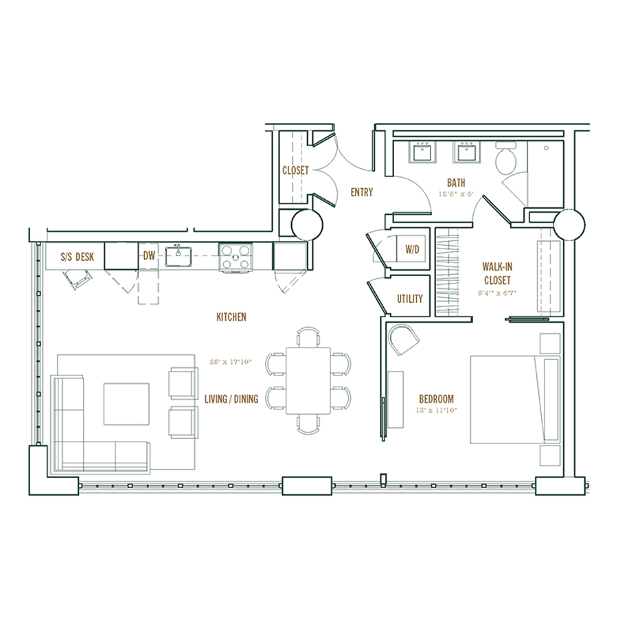 A1 floor plan