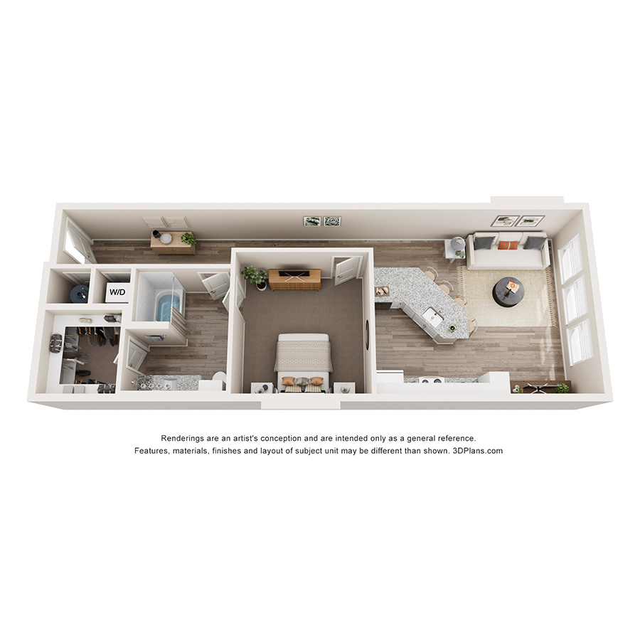 A1 floor plan