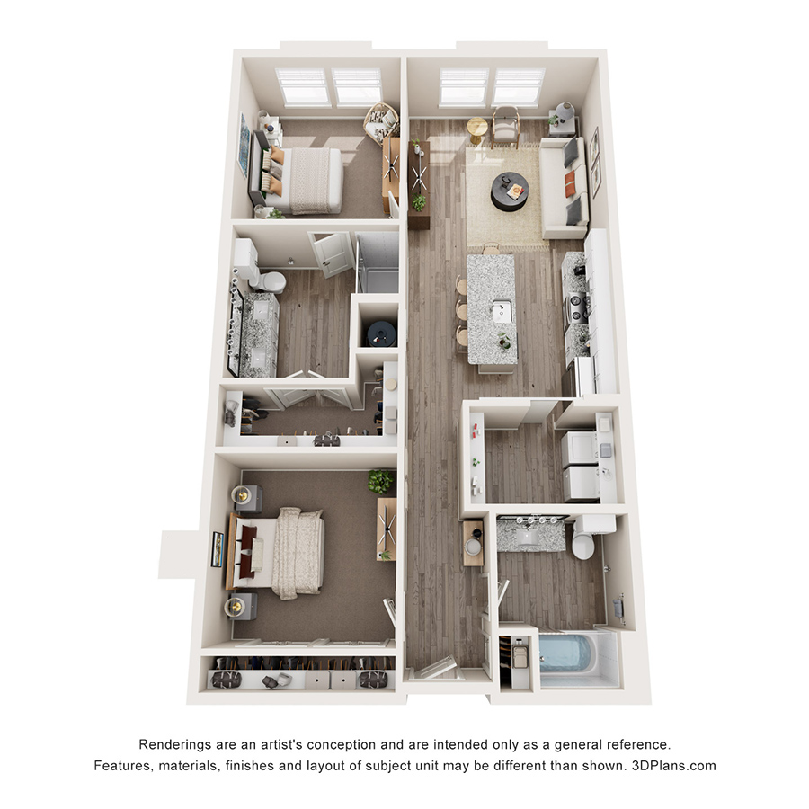 B2 floor plan