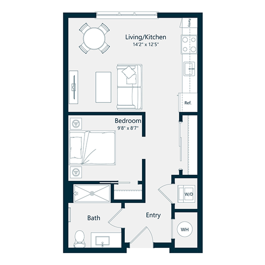 A1 floor plan