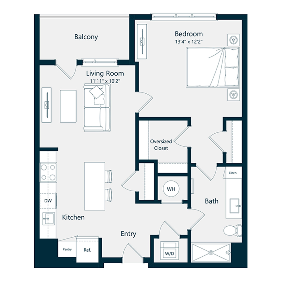 B2 floor plan