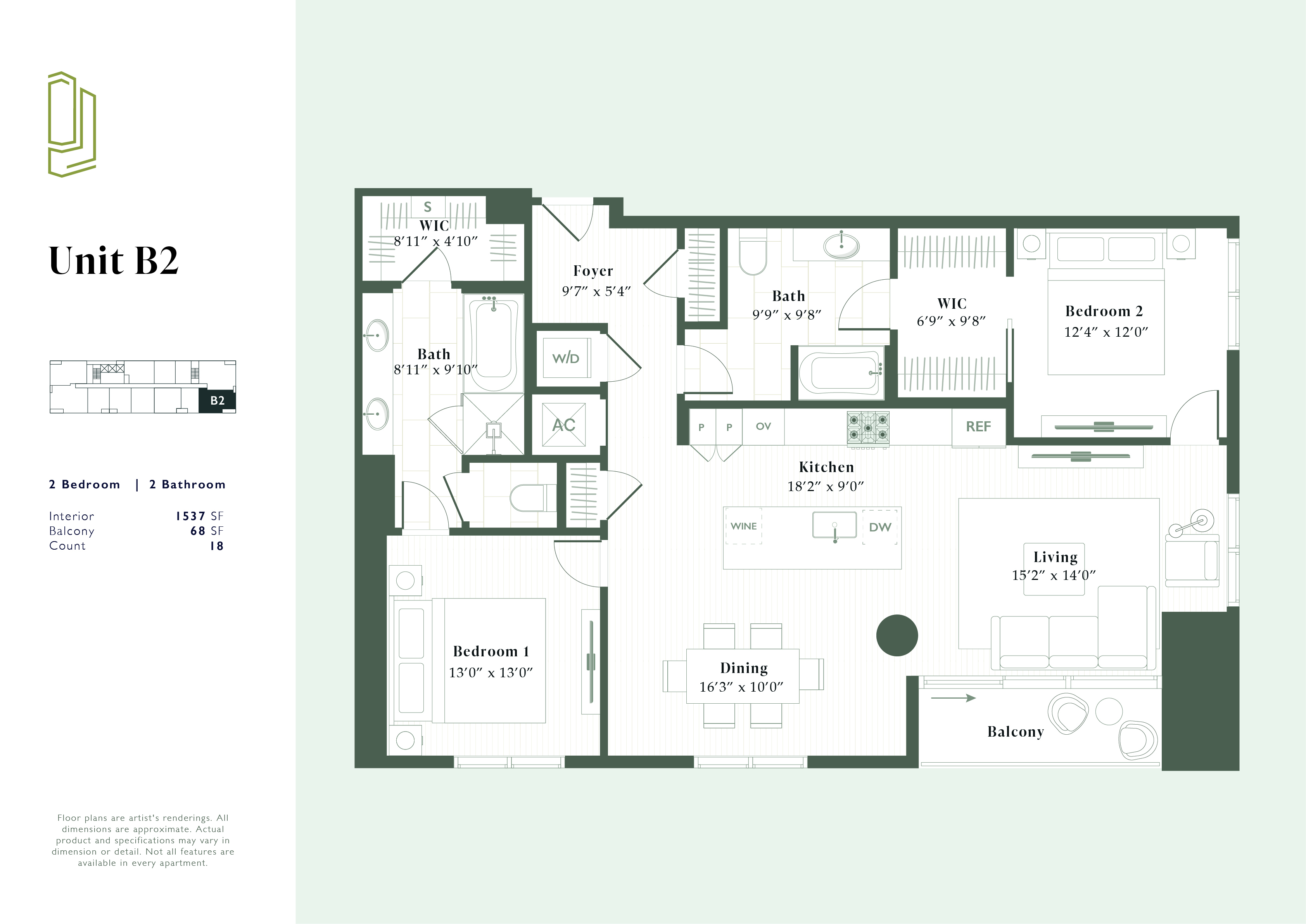 B2 floor plan