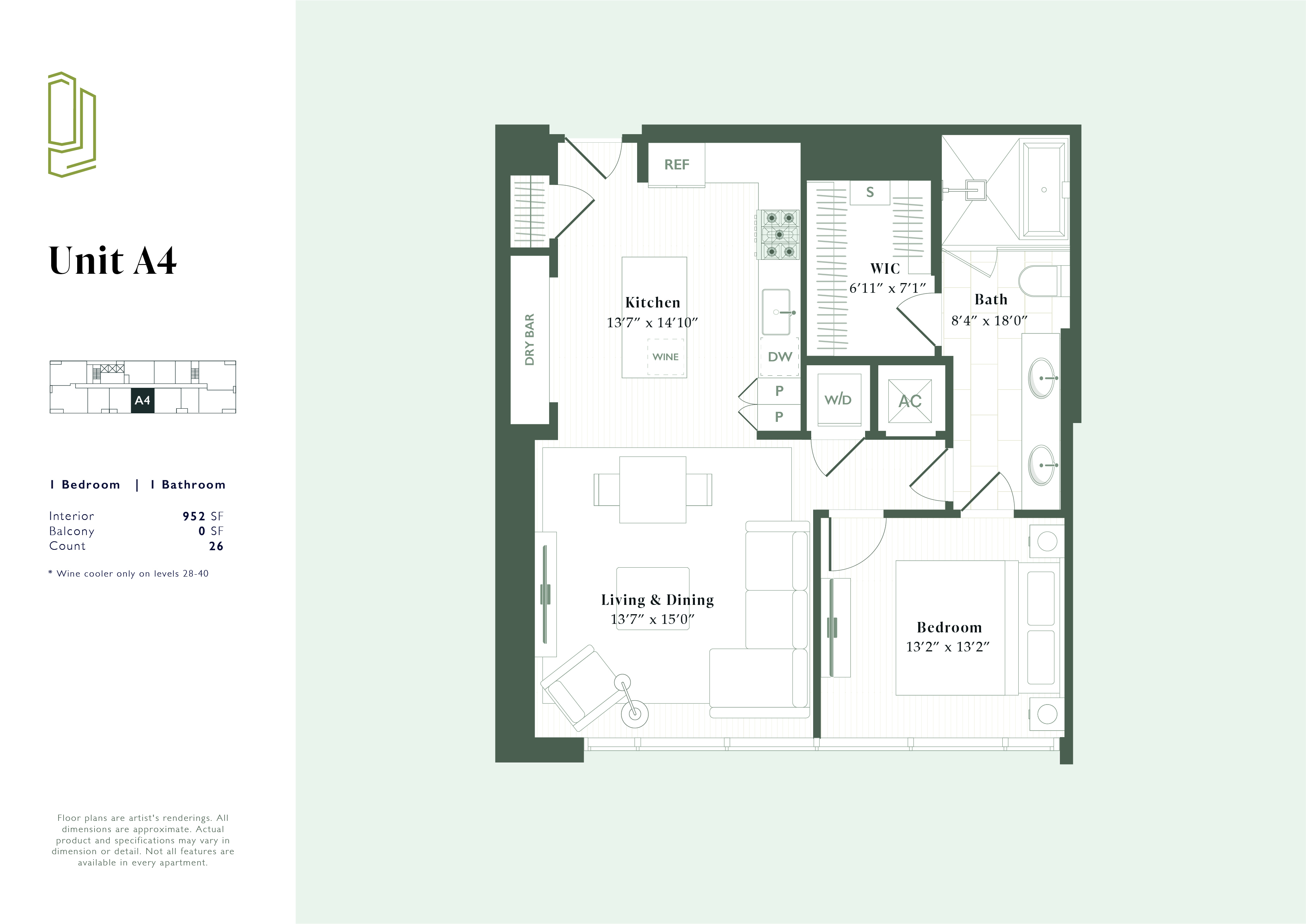 A4 floor plan