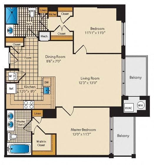 Venezia floor plan