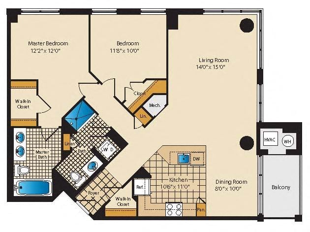Milano floor plan