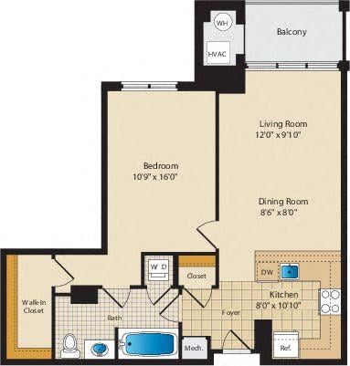 Asti floor plan
