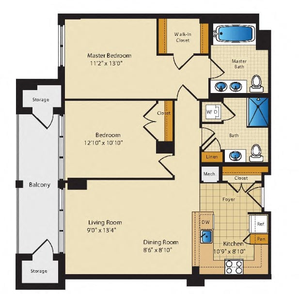 Palermo floor plan