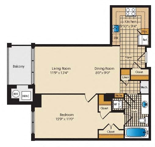 Modena floor plan