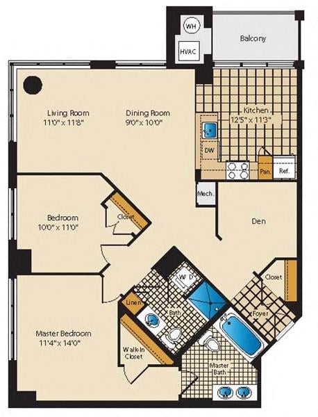 Roma floor plan