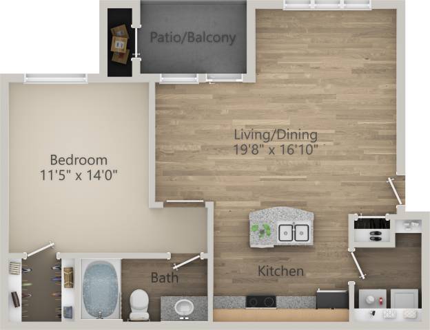 Genda floor plan