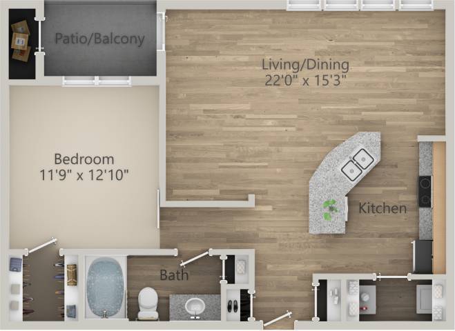 Milan floor plan