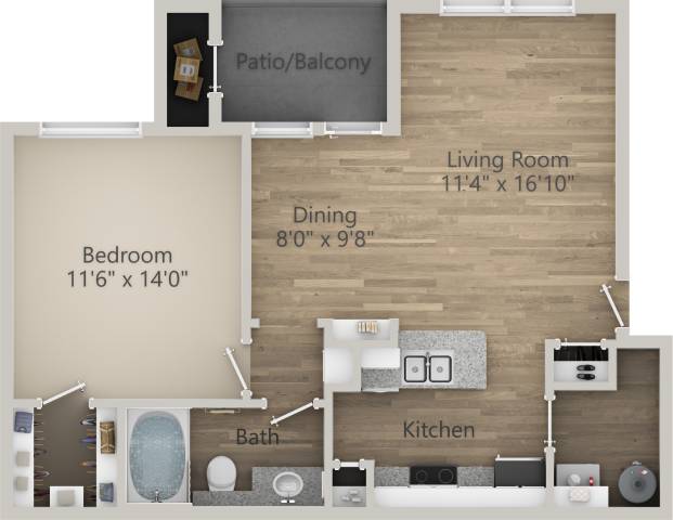 Milano floor plan