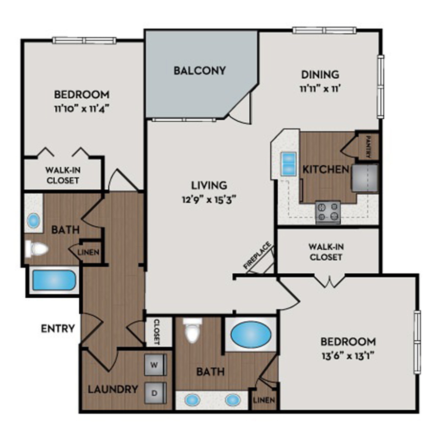 Villa floor plan