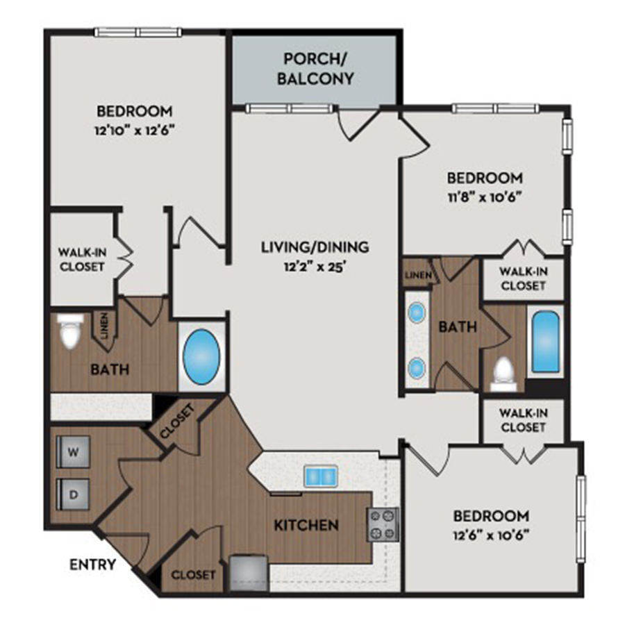 Manor floor plan