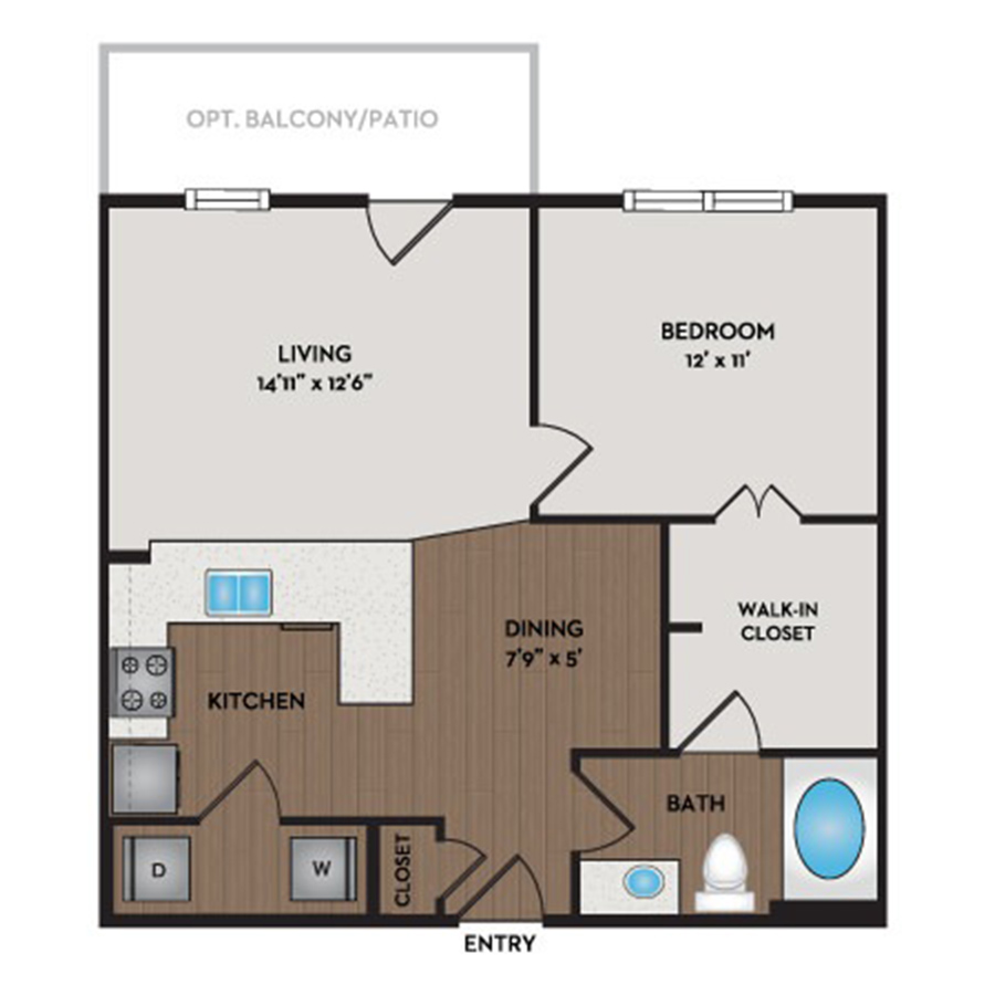 Bungalow floor plan
