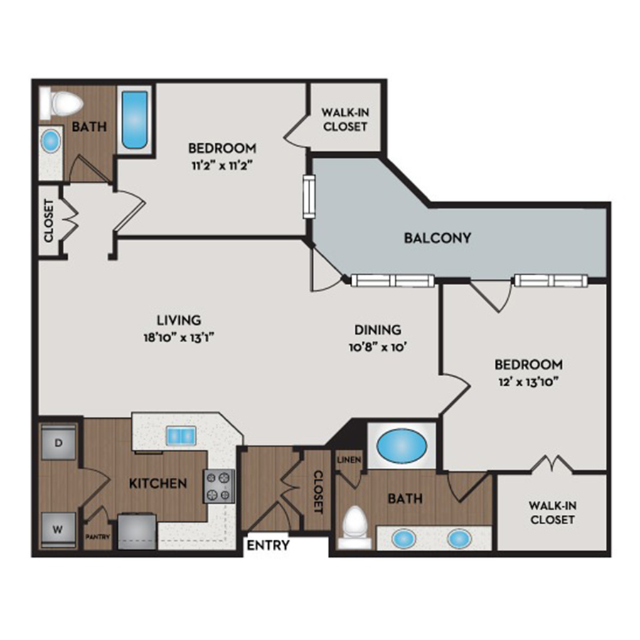 Hideout floor plan