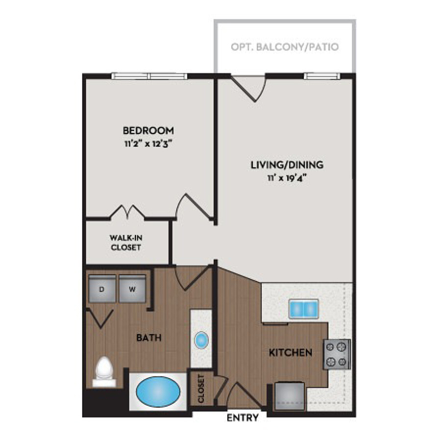 Cabin floor plan