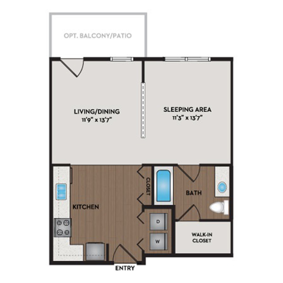 Crashpad floor plan
