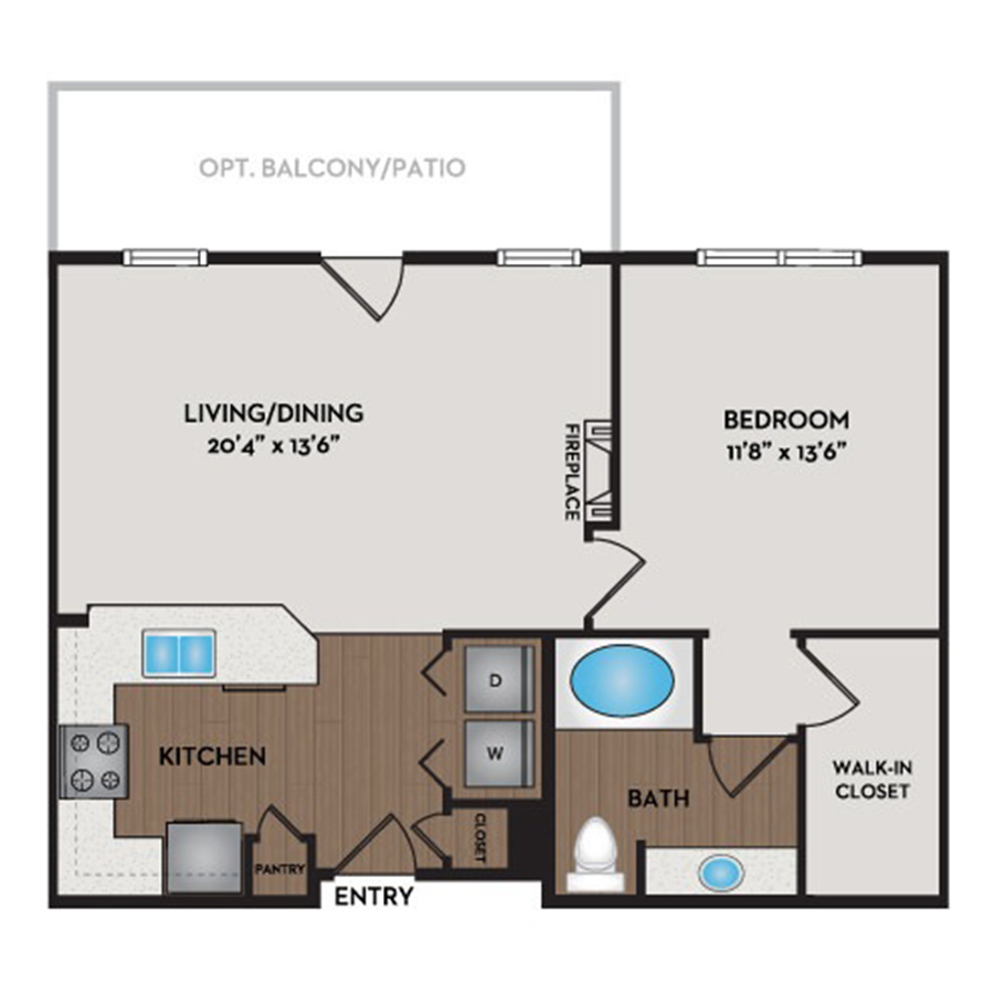 Cottage floor plan