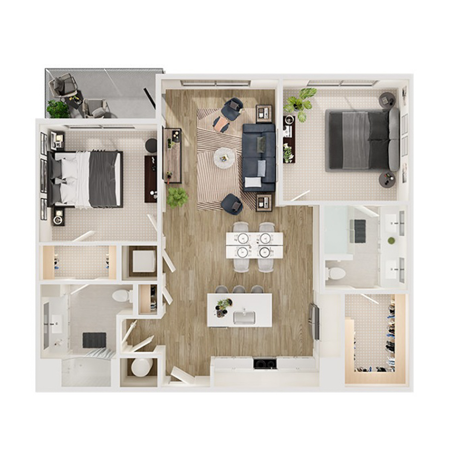 B2 floor plan