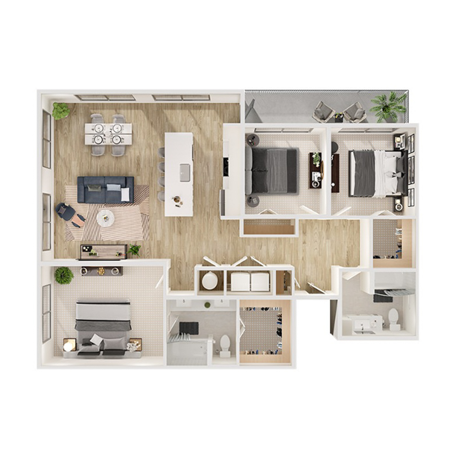C1 floor plan